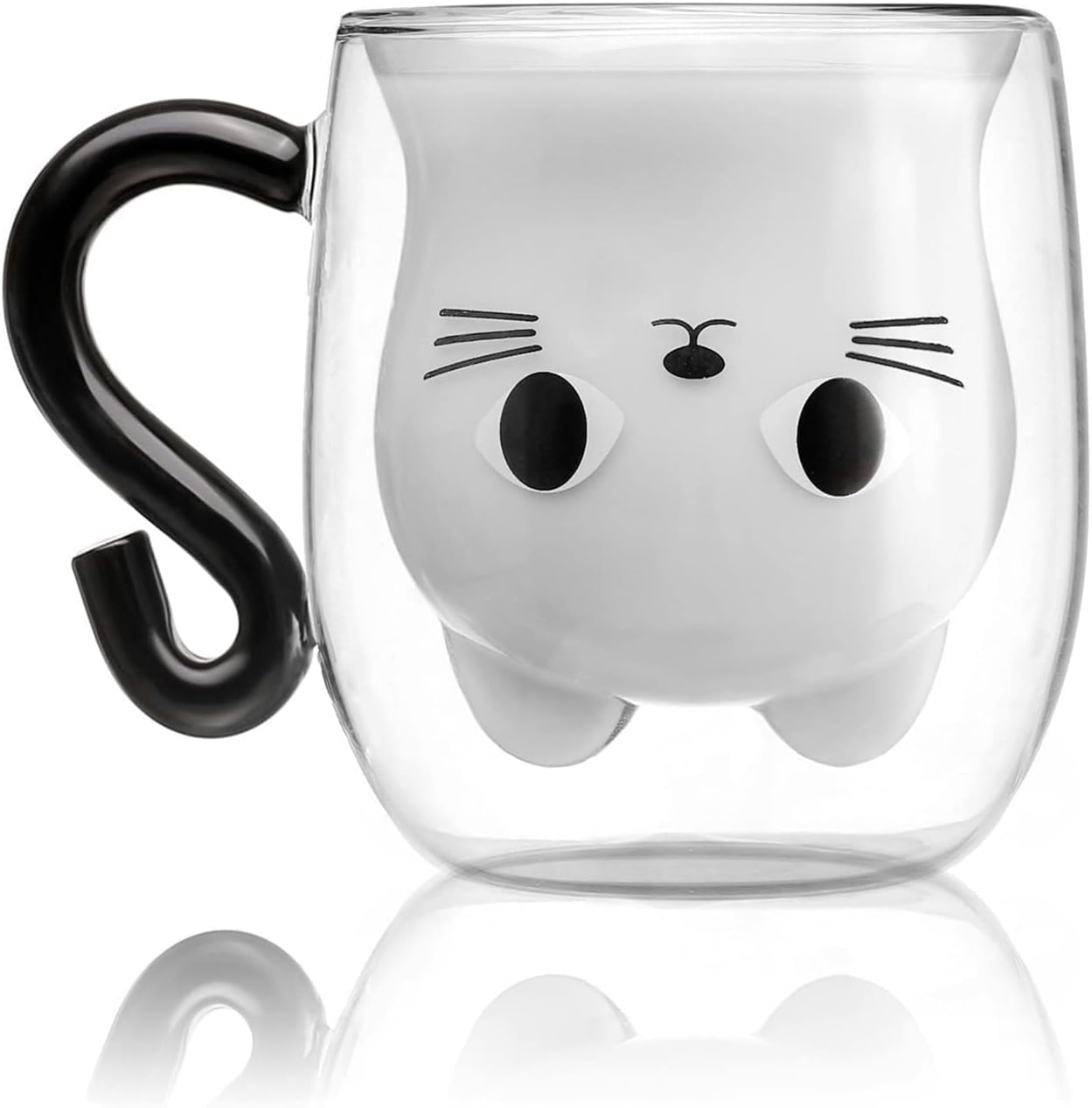   12.8 oz FrutPunch Ceramic Cat Mug